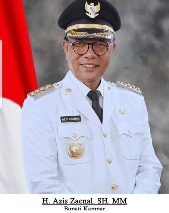 Innalillahi Wainnalillahi Rojiun, Bupati Kampar  Azis Zainal Wafat 